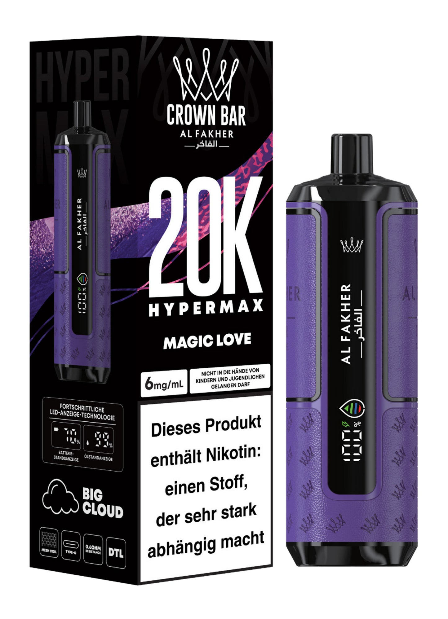 AL FAKHER - HyperMax - 20.000 Züge - Magic Love
