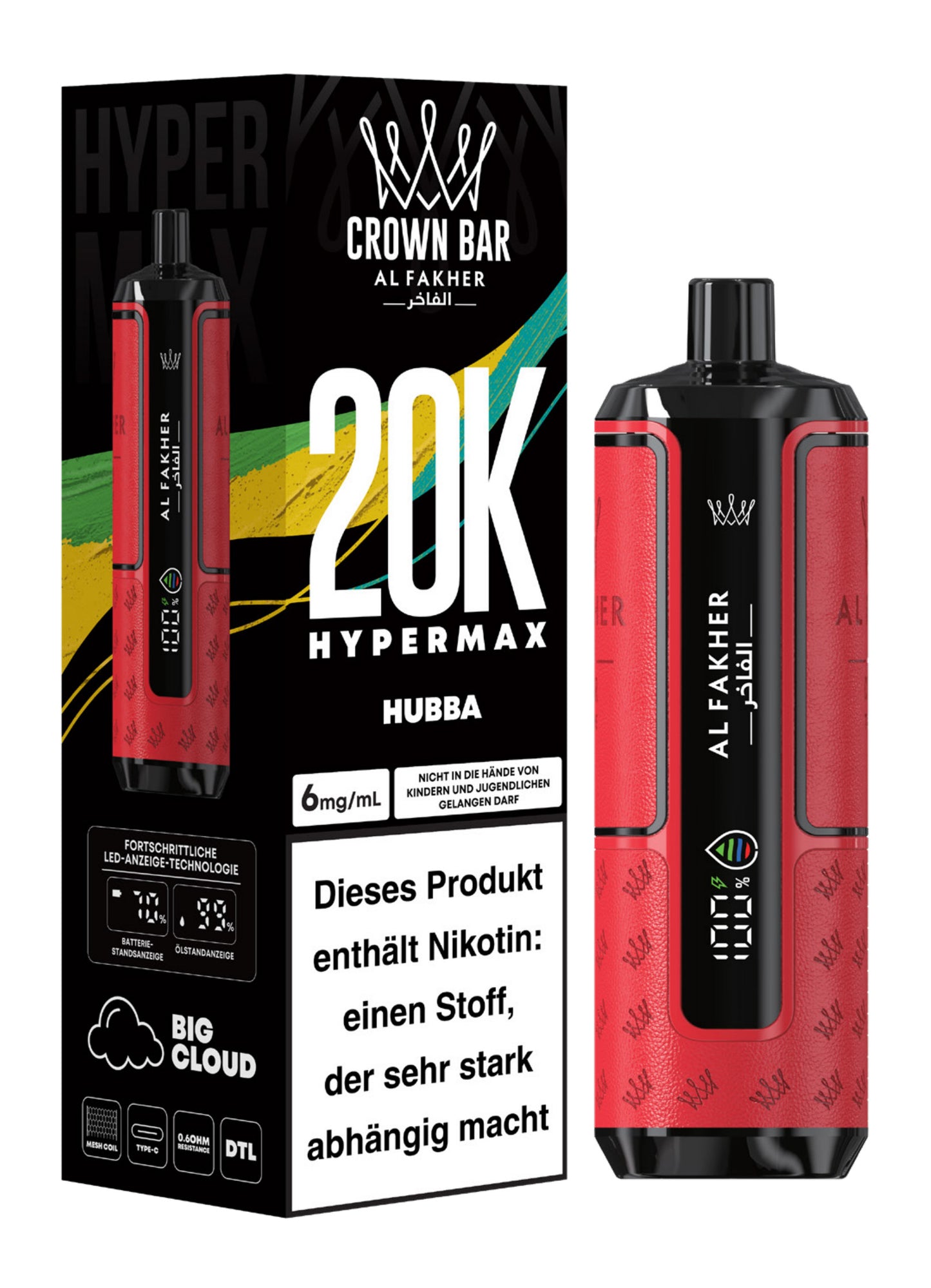 AL FAKHER - HyperMax - 20.000 Züge - Hubba