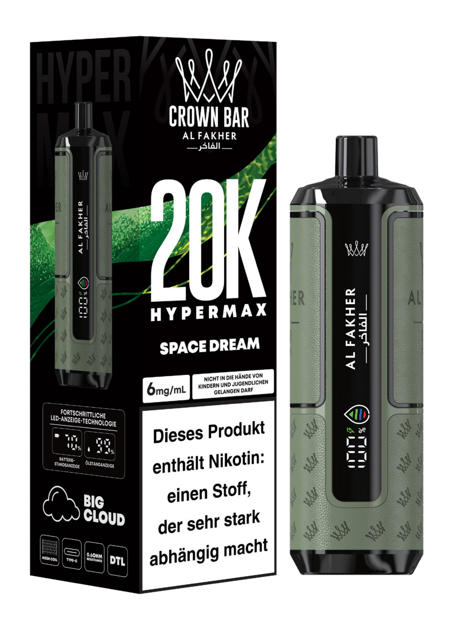 AL FAKHER - HyperMax - 20.000 Züge - Space Dream
