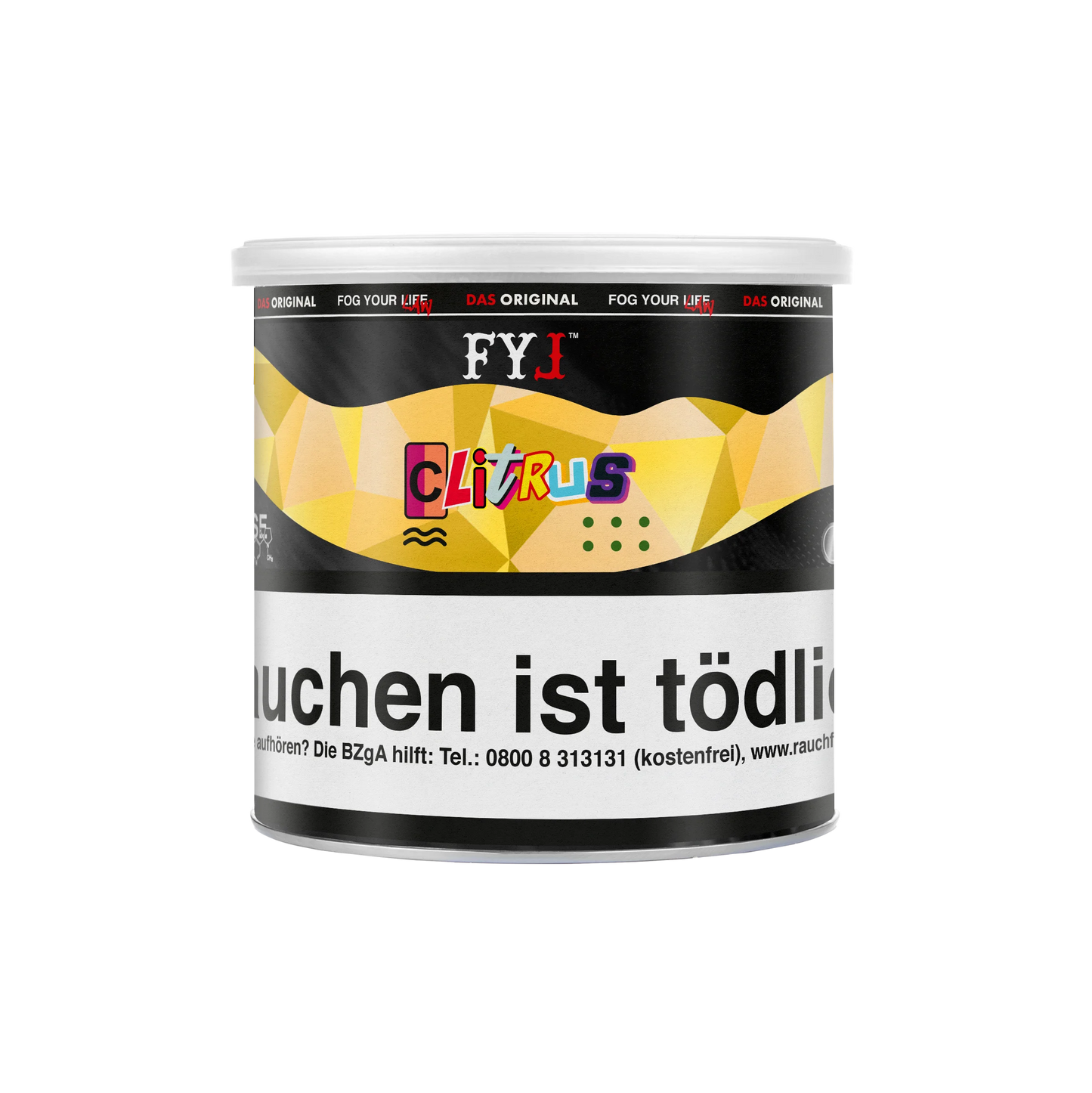 Fog Your Law FYL Tabak - Dry Tobacco Base - Clitrus 70g
