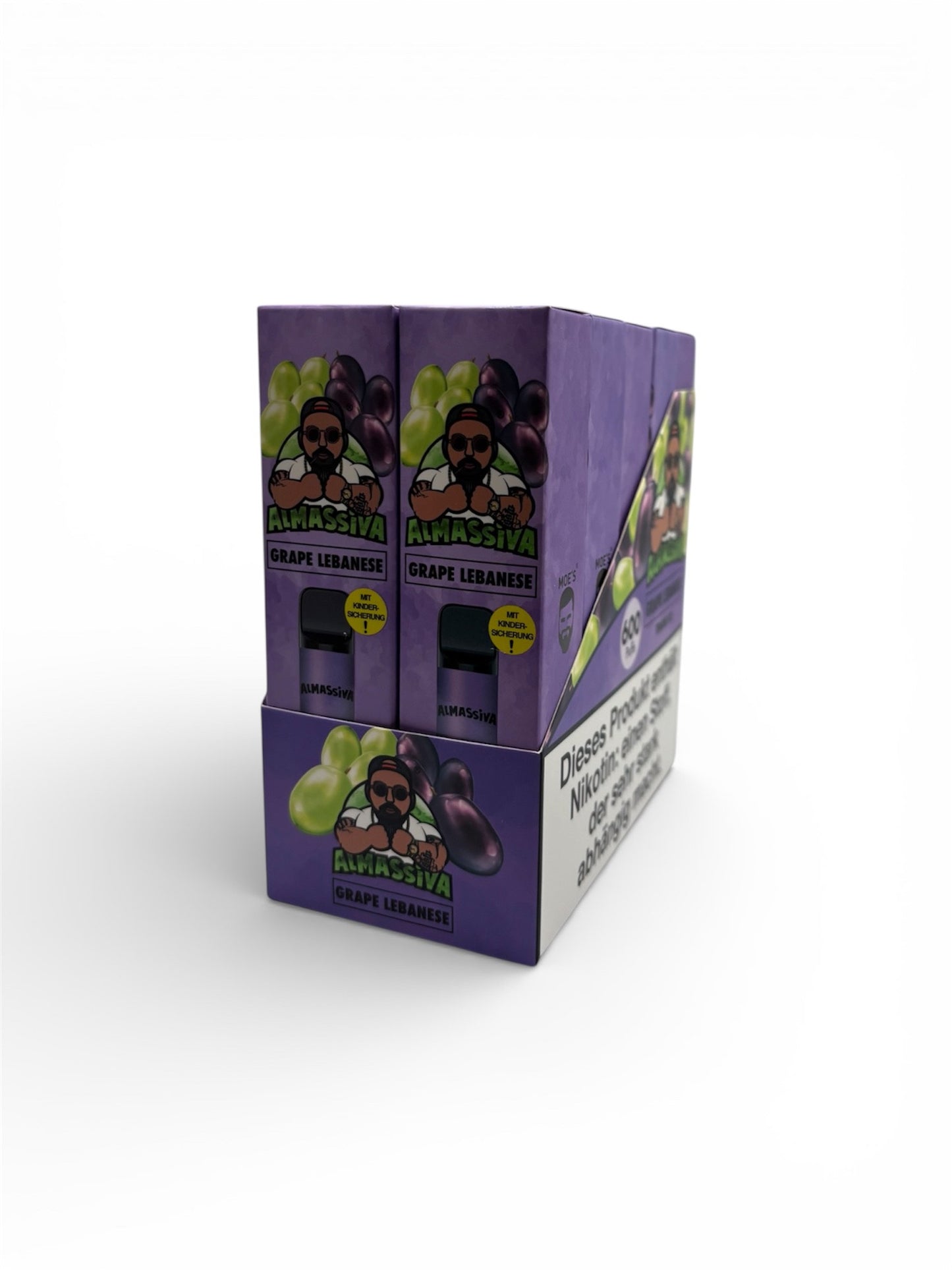 Almassiva - 600 Züge - Lebanese Grape - 10stk