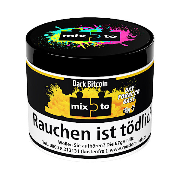 Mixto - Dark Bitcoin - 65g Pfeifentabak