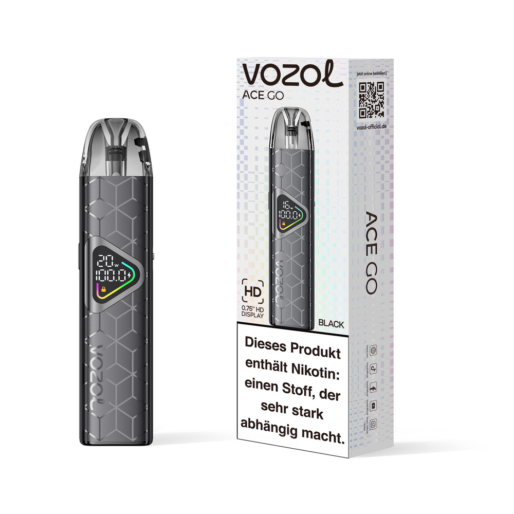 Vozol Ace Go | Black Vape