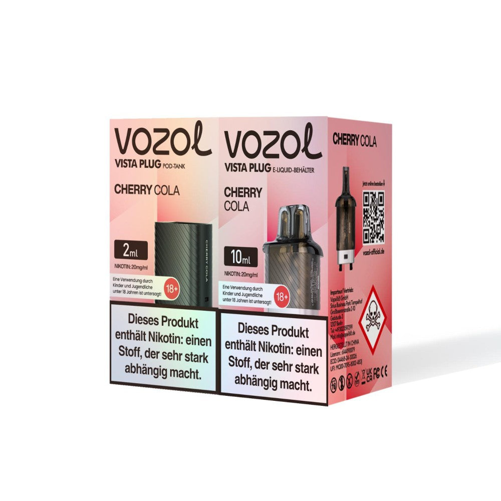 Vozol Vista Plug | Pod Tank | Cherry Cola