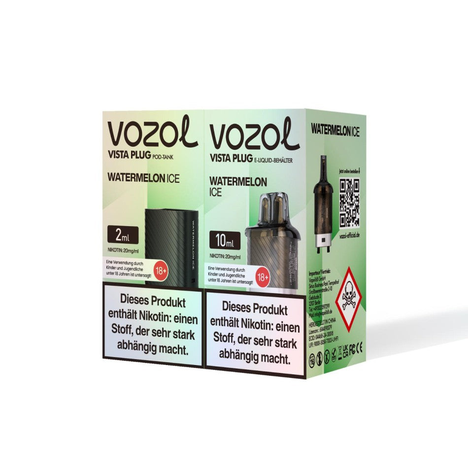 Vozol Vista Plug | Pod Tank | Watermelon Ice