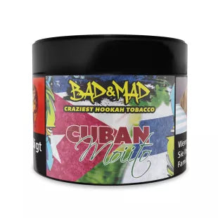 Bad & Mad Shisha Tabak 200g - CUBAN Moiito
