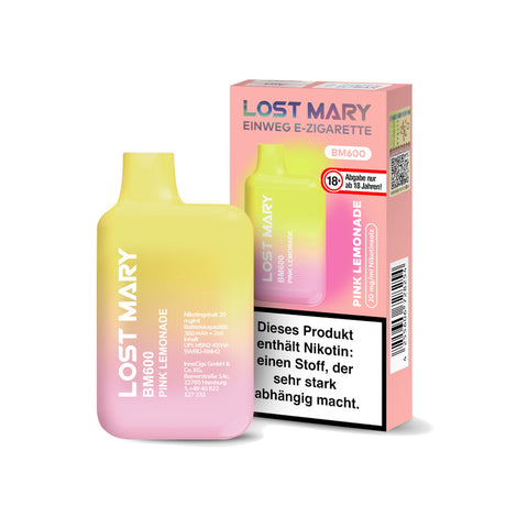 Lost Mary BM600 | Pink Lemonade 20mg