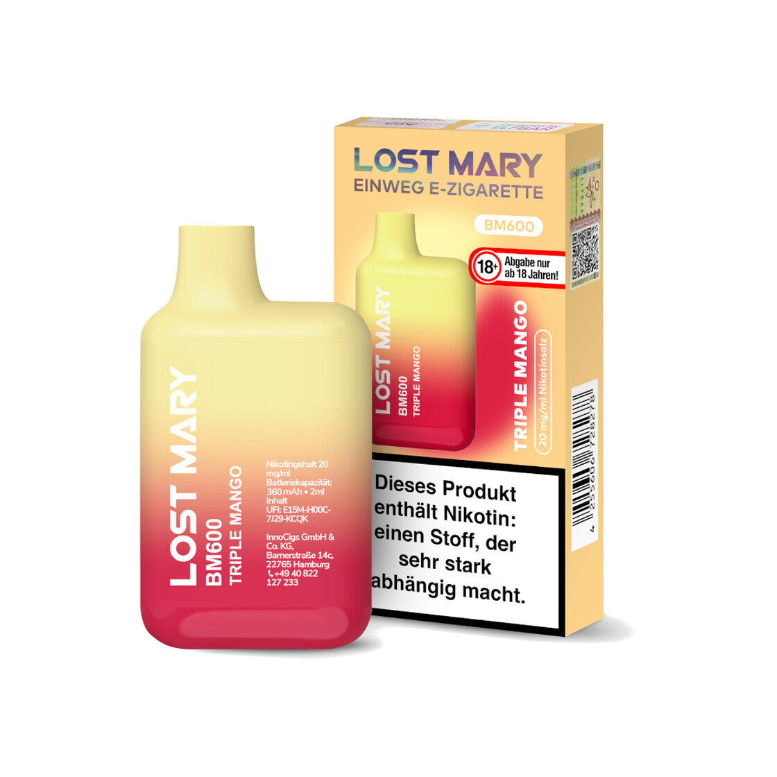 Lost Mary BM600 | Triple Mango 20mg