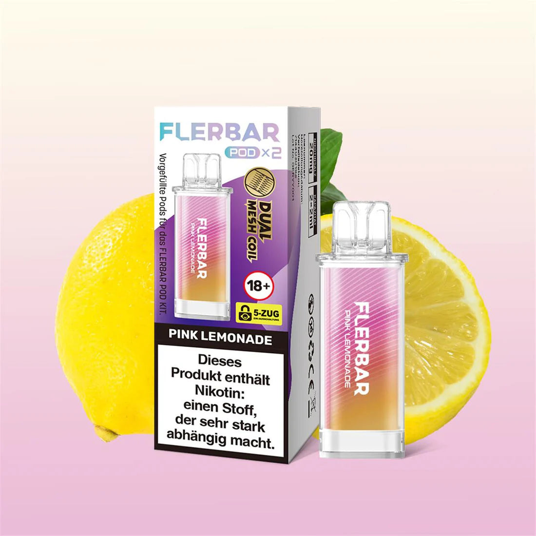 Flerbar Pod Pink Lemonade 2x2ml