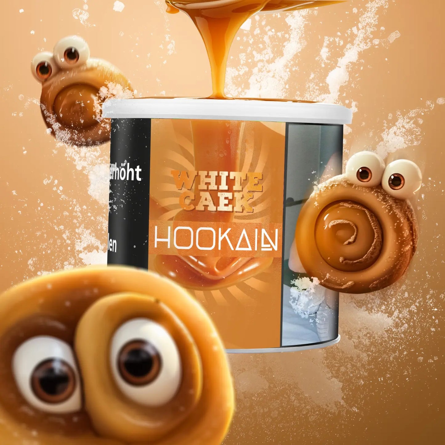 HOOKAIN - White Caek - 200g