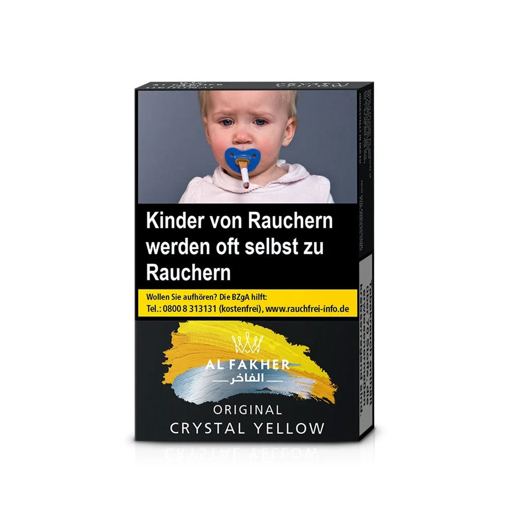 Al Fakher - Crystal Yellow - 25 Gramm
