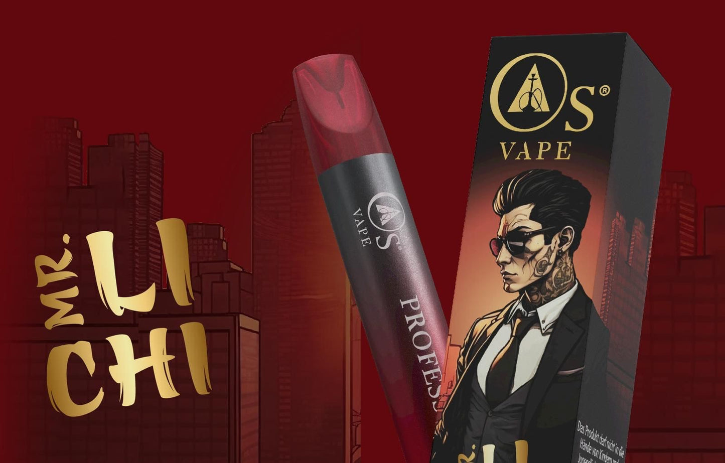 O's Vape - 750+ Züge - Mr. Li Chi