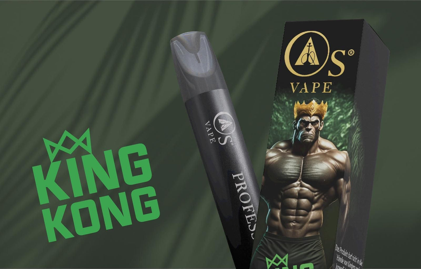 O's Vape - 750+ Züge - King Kong