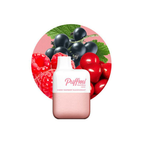 Puffmi MeshBox Mini - Cherry Raspberry Blackcurrant - 600 Puffs
