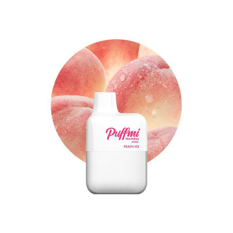 Puffmi MeshBox Mini - Peach ice - 600 Puffs