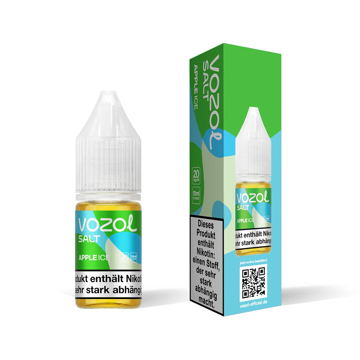 Vozol Salz Liquid 20 mg/ml - Apple Ice