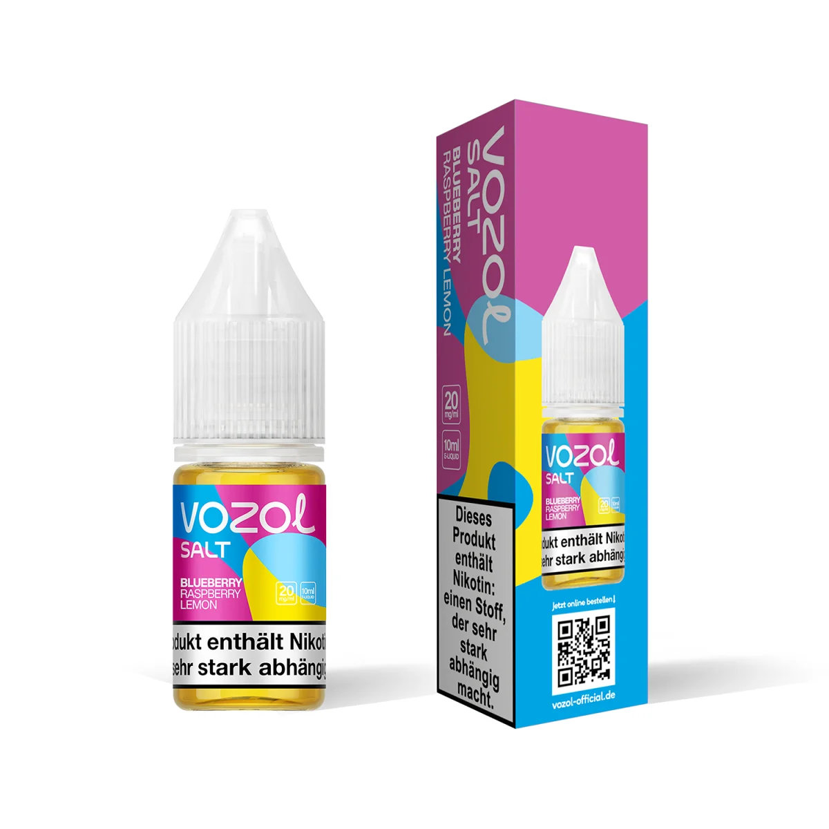 Vozol Salz Liquid 20 mg/ml - Blueberry Raspberry Lemon