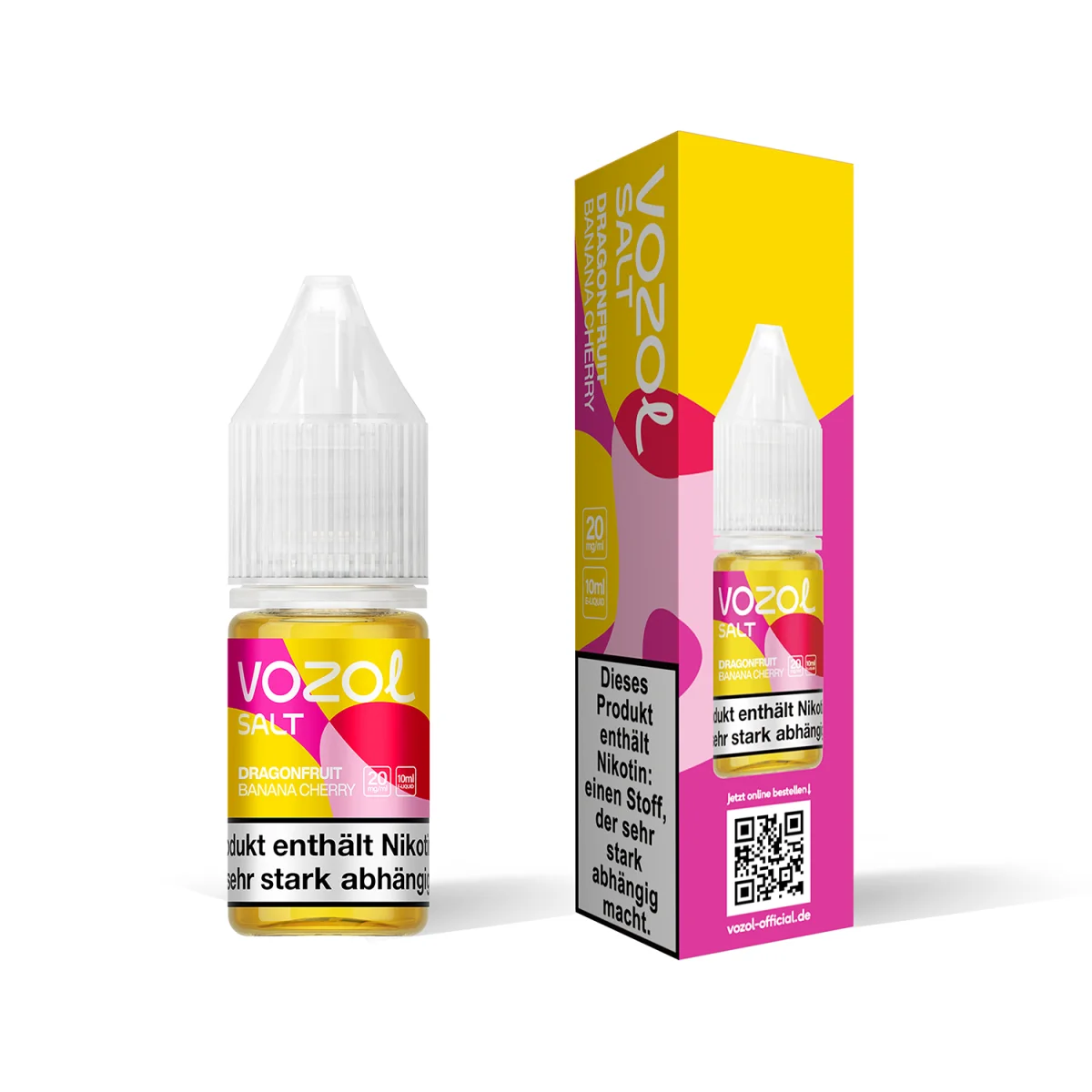 Vozol Salz Liquid 20 mg/ml - Drangonfruit Banana Cherry