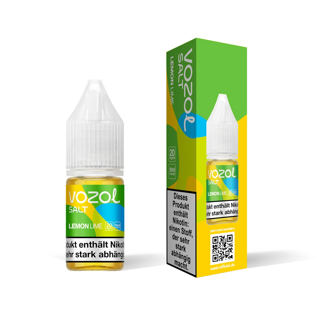 Vozol Salz Liquid 20 mg/ml - Lemon Lime