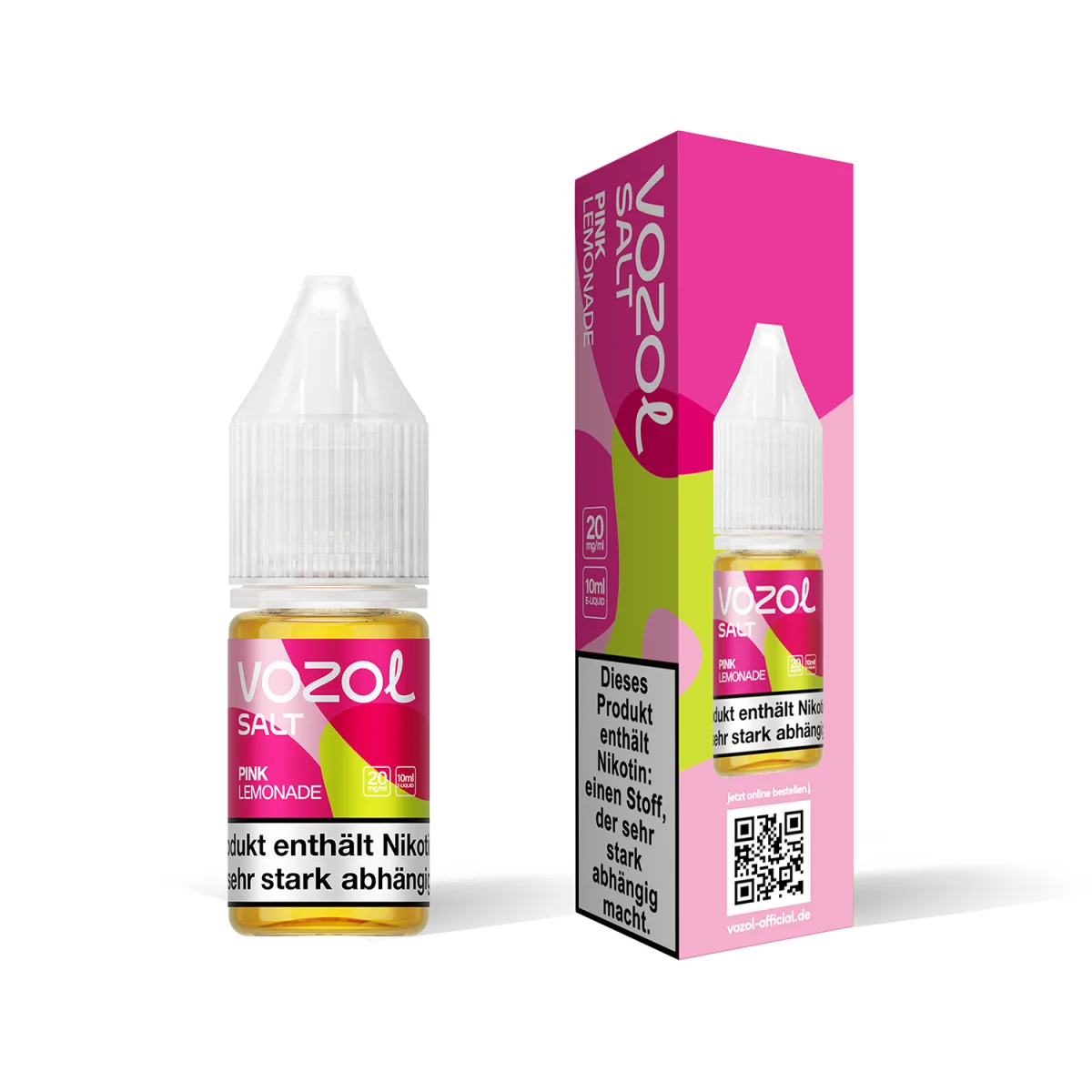 Vozol Salz Liquid 20 mg/ml - Pink Lemonade