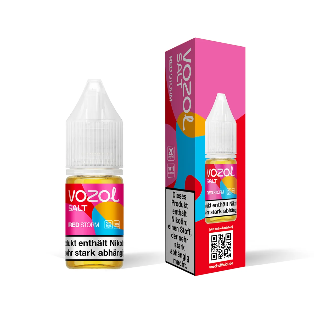 Vozol Salz Liquid 20 mg/ml - Red Storm