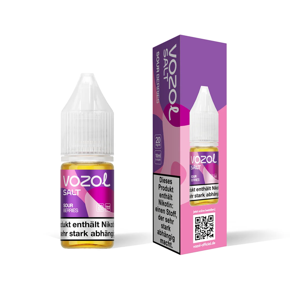 Vozol Salz Liquid 20 mg/ml - Sour Berries