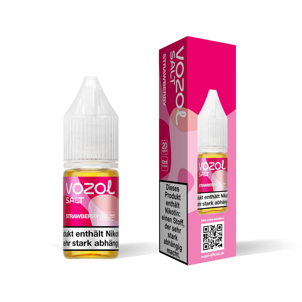 Vozol Salz Liquid 20 mg/ml - Strawberry