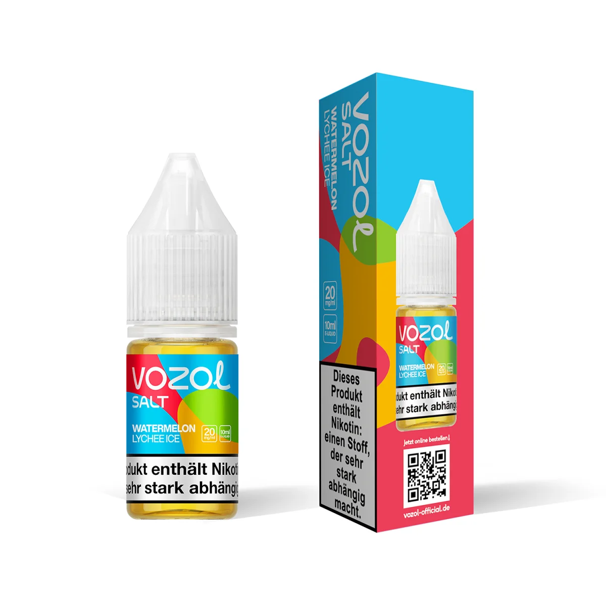 Vozol Salz Liquid 20 mg/ml - Watermelon Lychee Ice