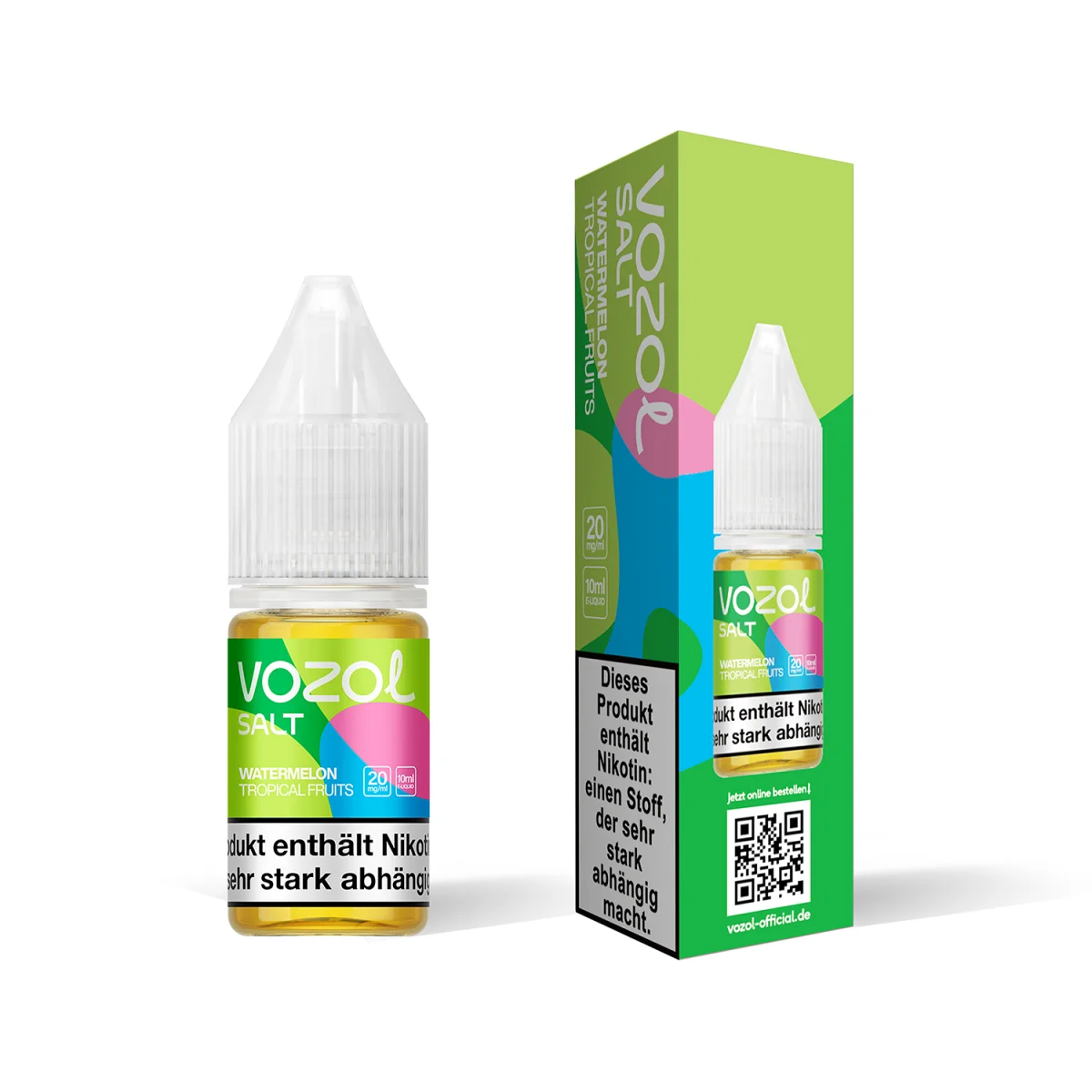 Vozol Salz Liquid 20 mg/ml - Watermelon Tropical Fruits