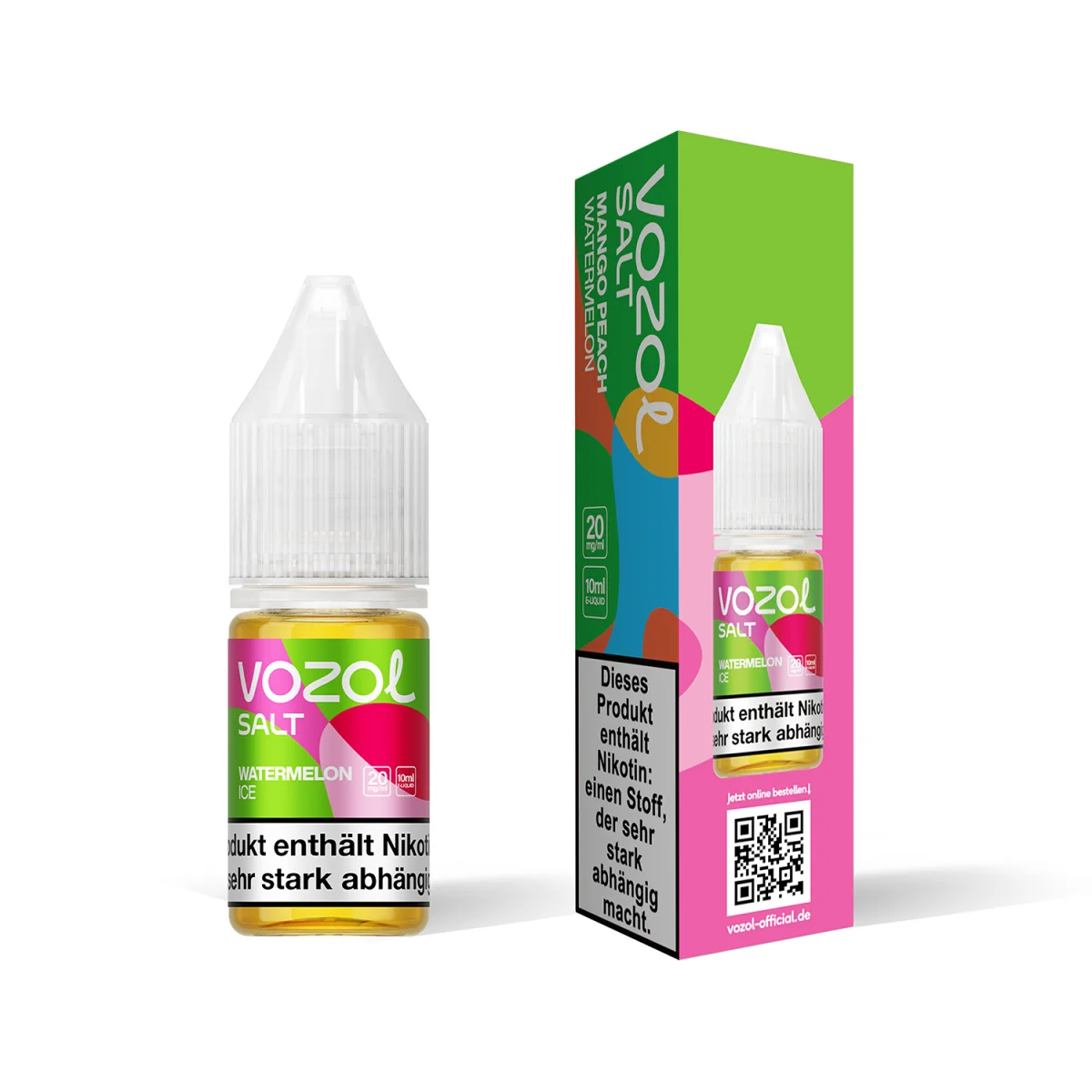Vozol Salz Liquid 20 mg/ml - Watermelone Ice