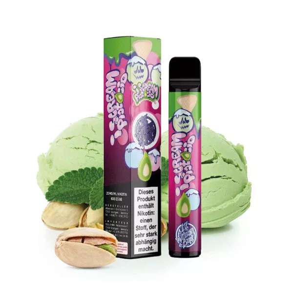 187 Vapes - 600 Züge - I Scream Pistacio