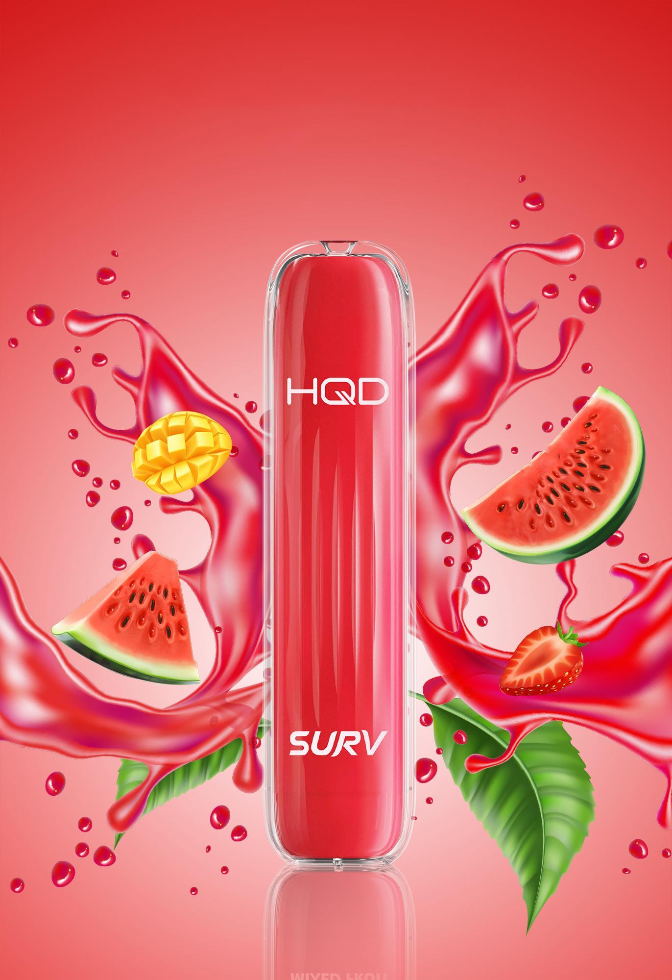 HQD SURV - 600 Zge - Mixed Fruit SHISHA-HAUS DORTMUND HQD SURV - 600 Zge - Mixed Fruit SHISHA-HAUS DORTMUND