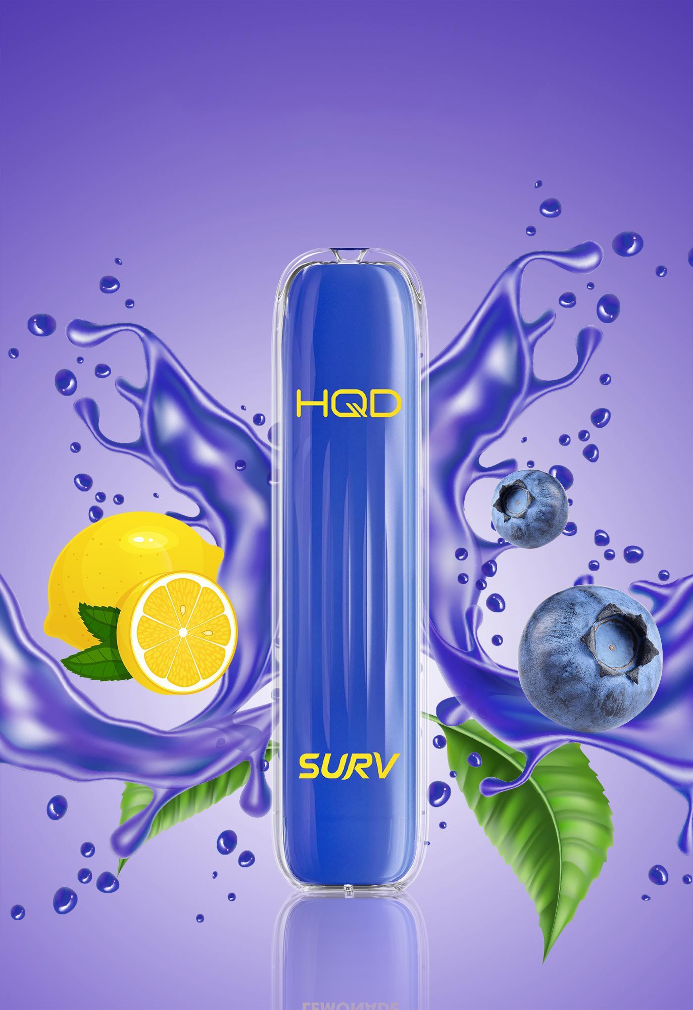 HQD SURV - 600 Züge - Blueberry Lemon