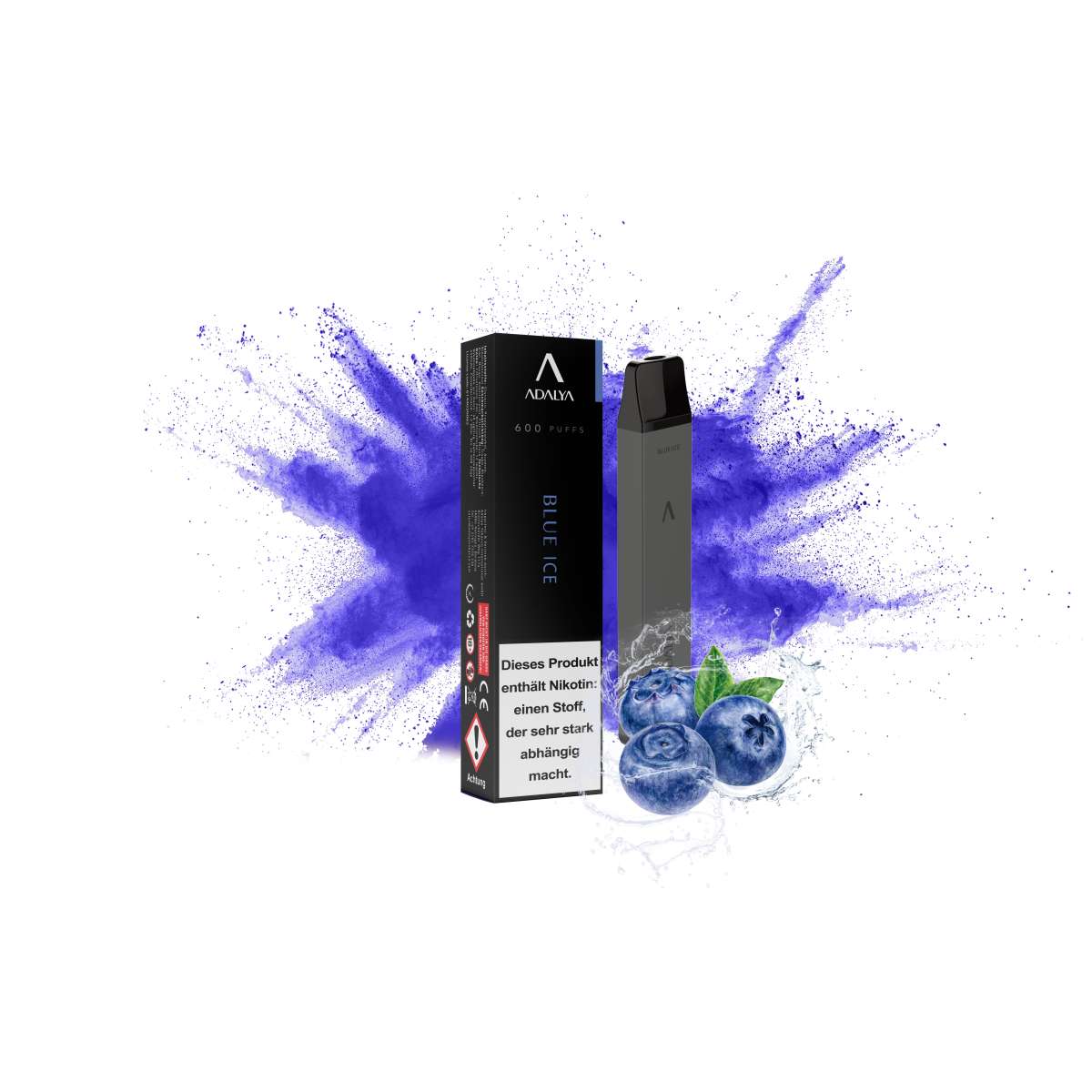 Adalya Vapes - 600 Züge - Blue Ice