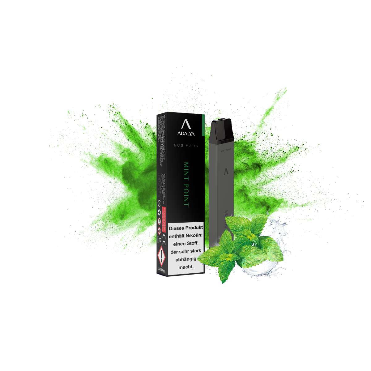 Adalya Vapes - 600 Zge - Mint Point SHISHA-HAUS DORTMUND Adalya Vapes - 600 Zge - Mint Point SHISHA-HAUS DORTMUND