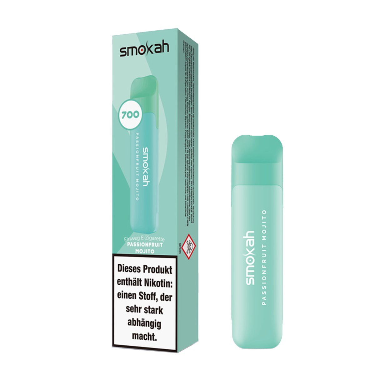 Smokah Glamee - 700 Züge - Passionfruit Mojito