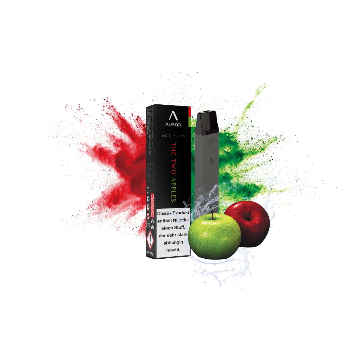 Adalya Vapes - 600 Züge - Two Apples