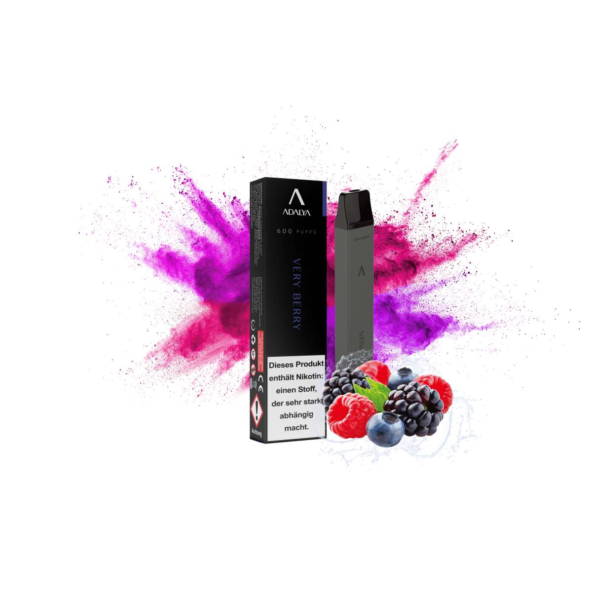 Adalya Vapes - 600 Züge - Very Berry
