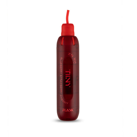 Flask TIINY Disposable E-Zigarette Vape - Blueberry Strawberry Cherry