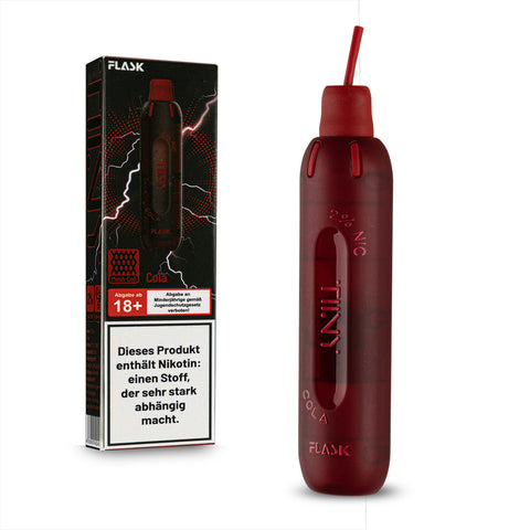 Flask TIINY Disposable E-Zigarette Vape - Cola