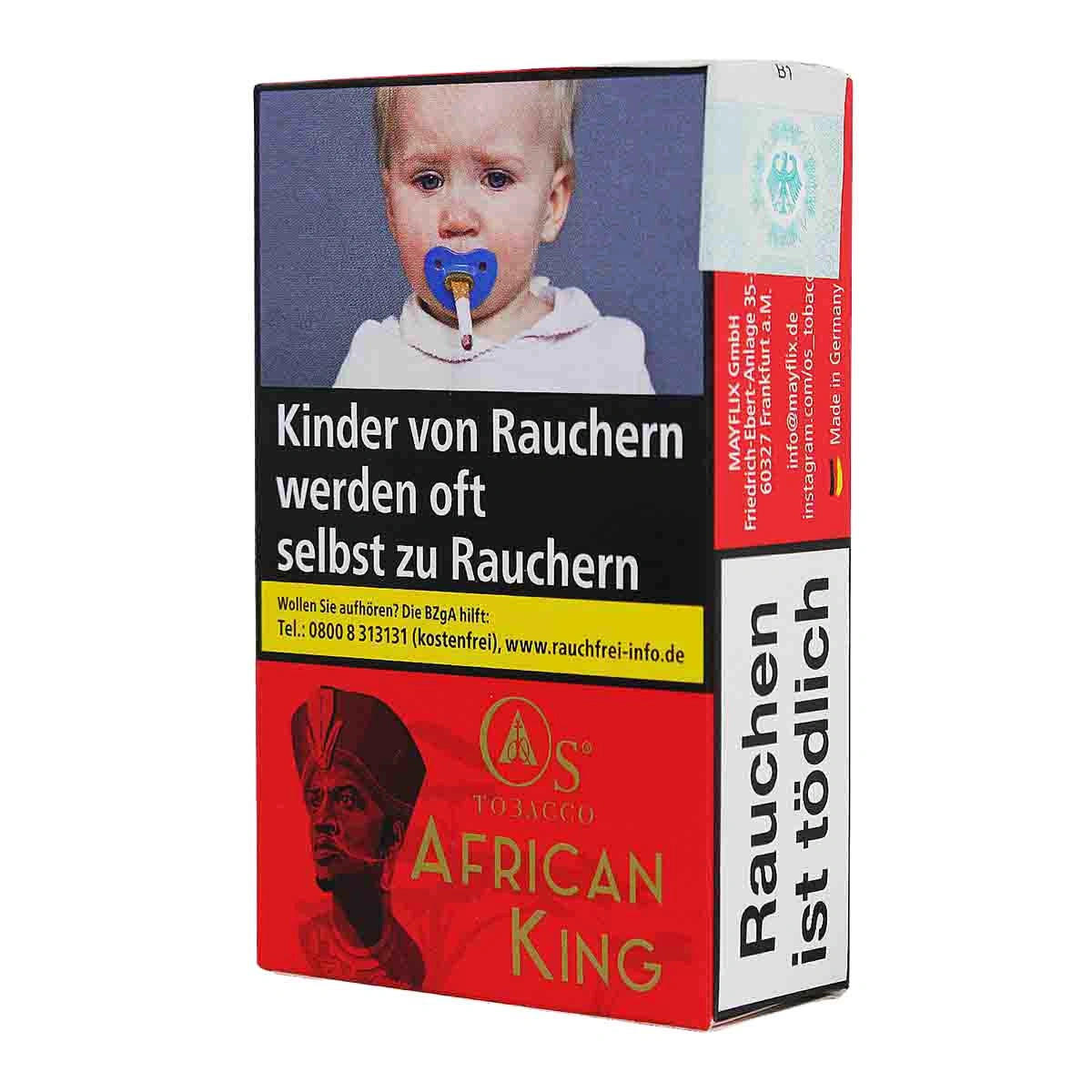 O's Tobacco - African King - 25 Gramm