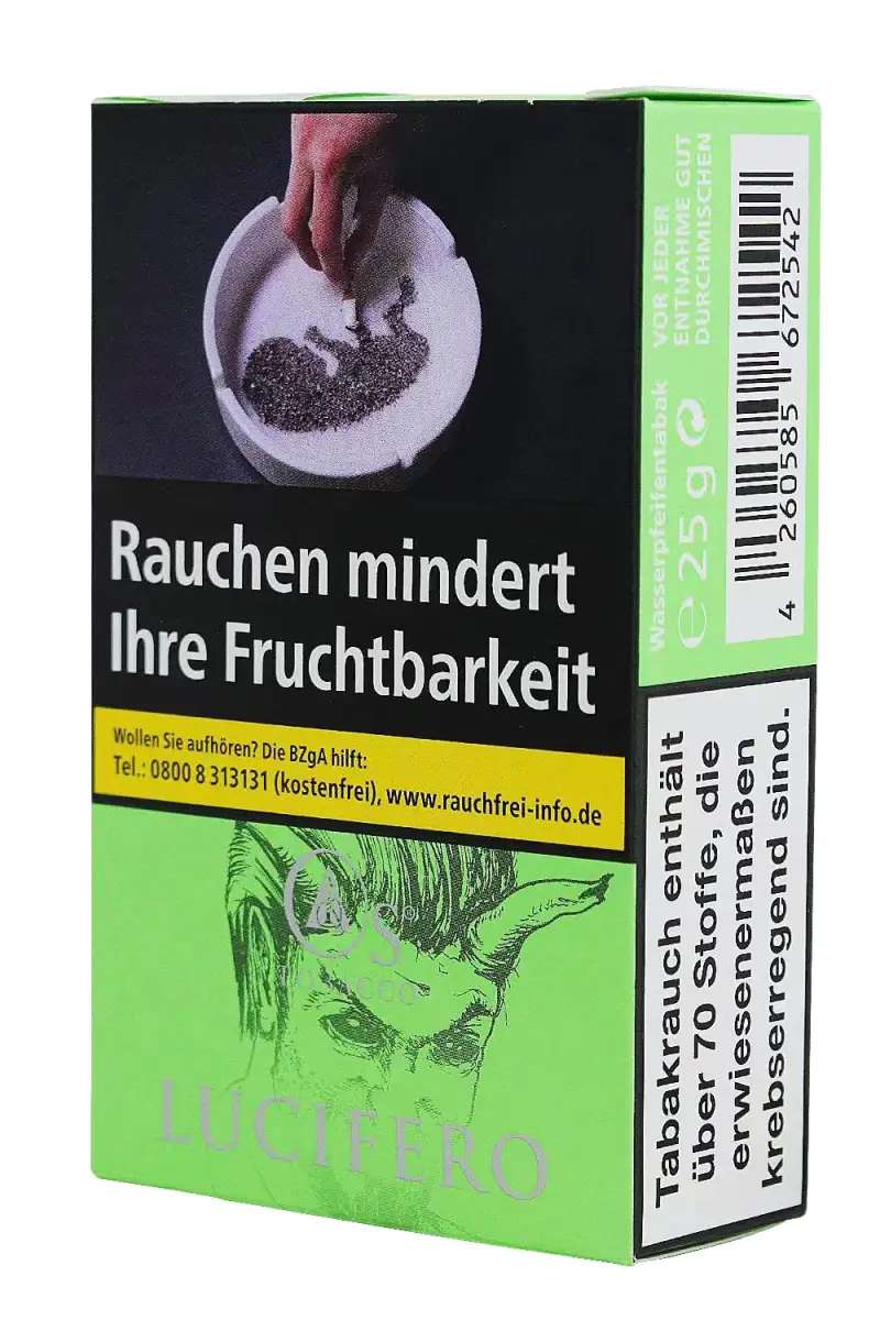 O's Tobacco - Lucifero - 25 Gramm