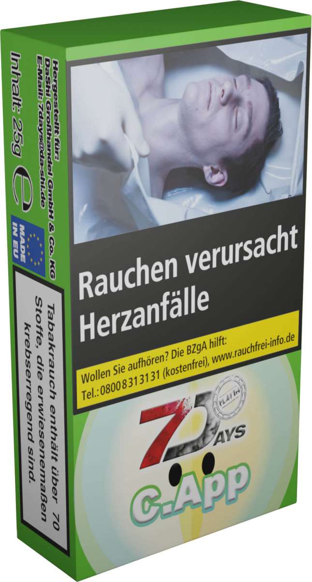 7Days Platin - Cold App - 25 Gramm