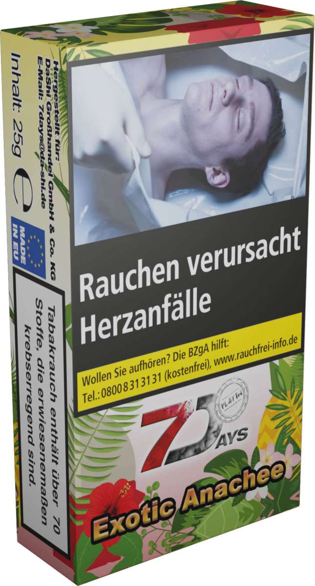 7Days Platin - Exotic Anachee - 25 Gramm