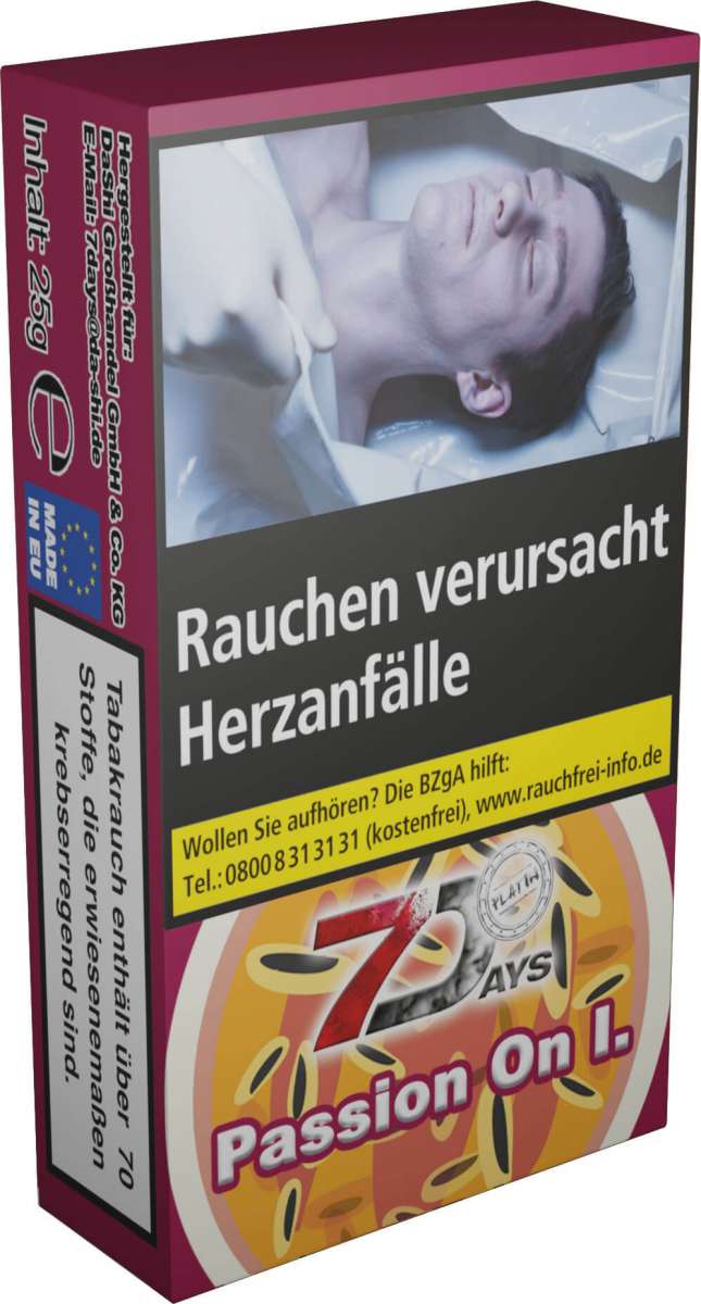 7Days Platin - Passion On Ice - 25 Gramm
