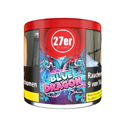 27er Shisha Tabak - Blue Dragon 200g