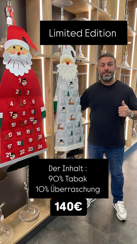 Weihnachts-Bundle - 90% Tabak + 10% Überraschung