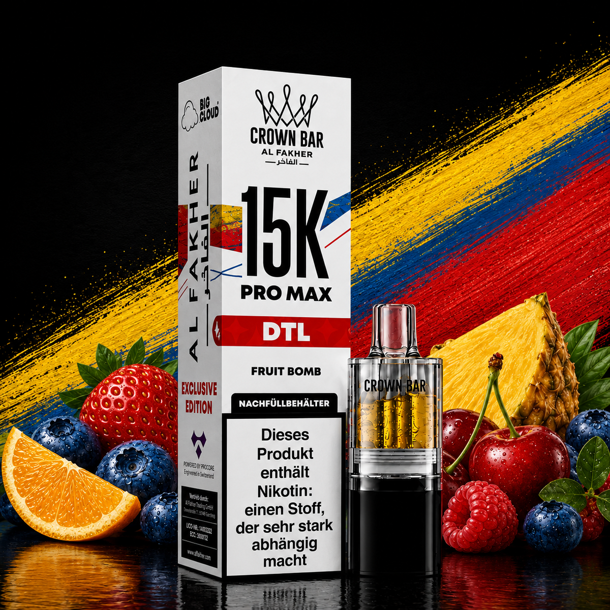 Al Fakher 15K Pro Max | POD | Fruit Bomb