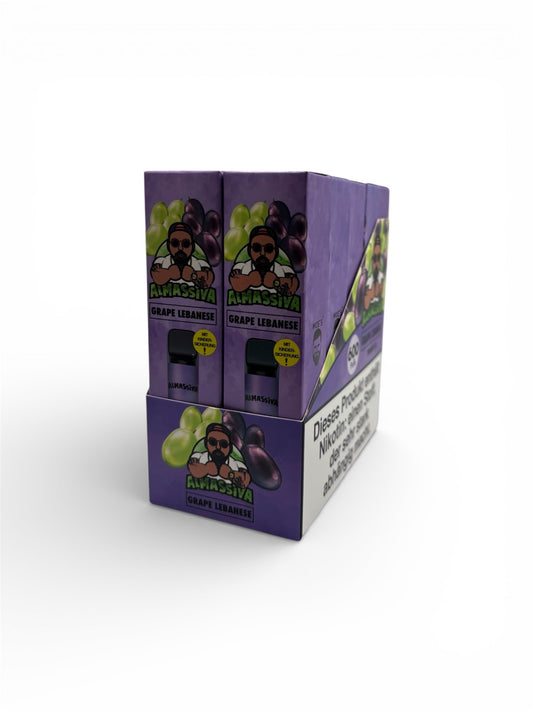 Almassiva - 600 Züge - Lebanese Grape - 10stk