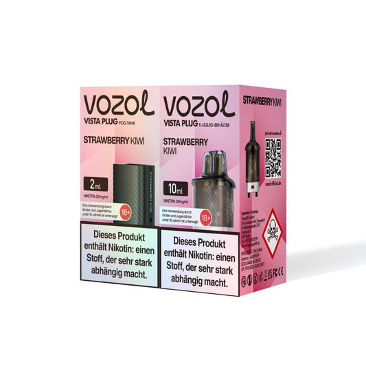 Vozol Vista Plug |  Pod Tank  | Strawberry Kiwi